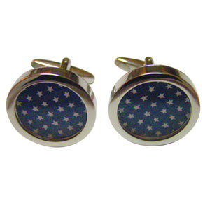 American Flag Stars Cufflinks